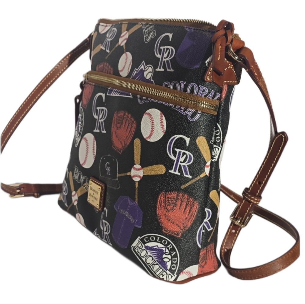 Dooney & Bourke Colorado Rockies  Crossbody Bag- BNGRK4264 BLTN